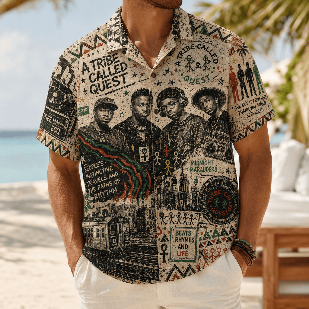 PREMIUM ATCQ HAWAIIAN SHIRT HQH