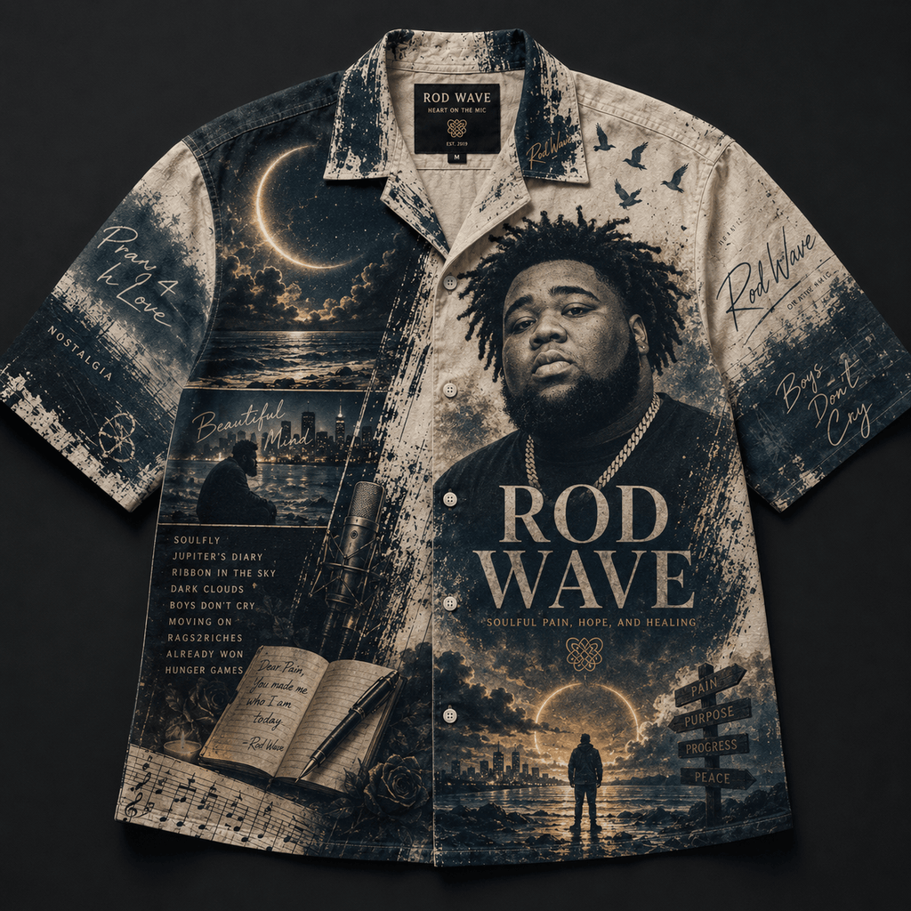 PREMIUM RODW HAWAIIAN SHIRT HQH