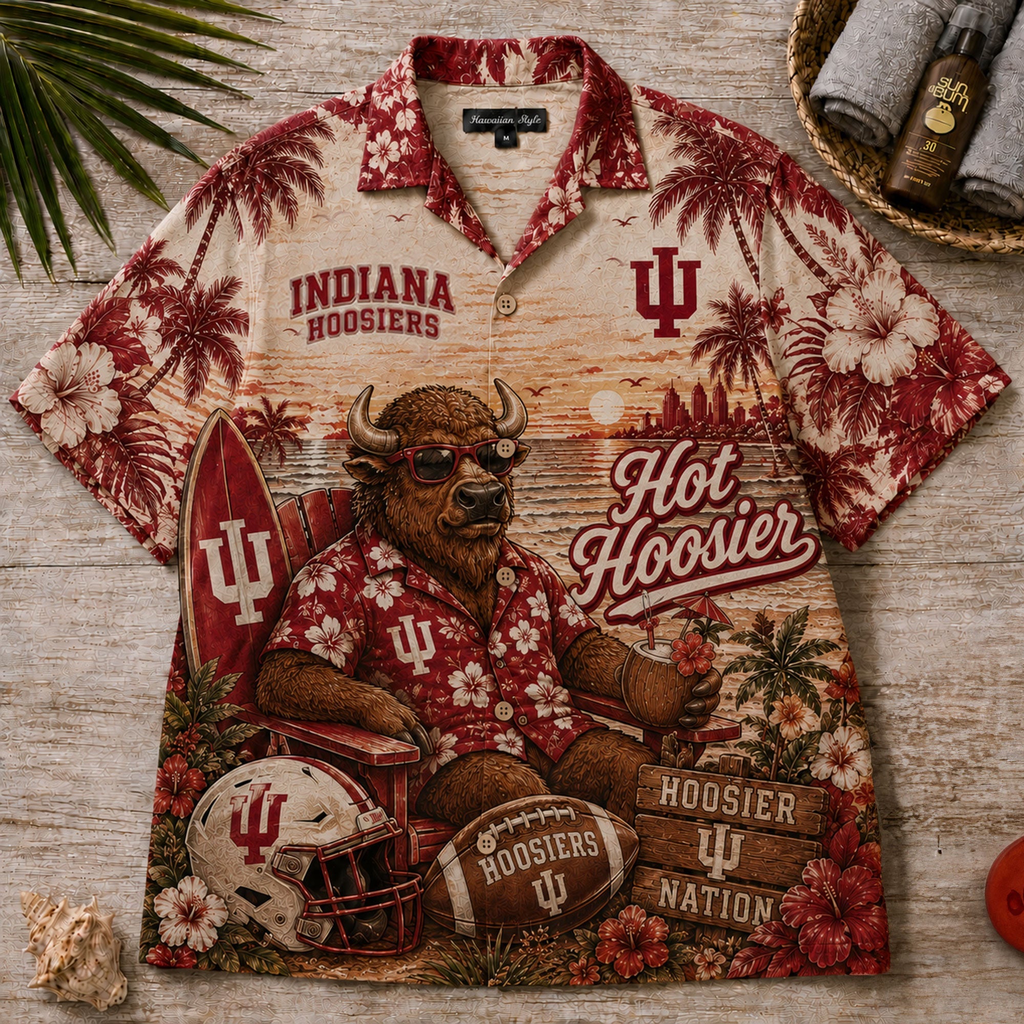Premium IDH Hawaiian Shirt TNSM