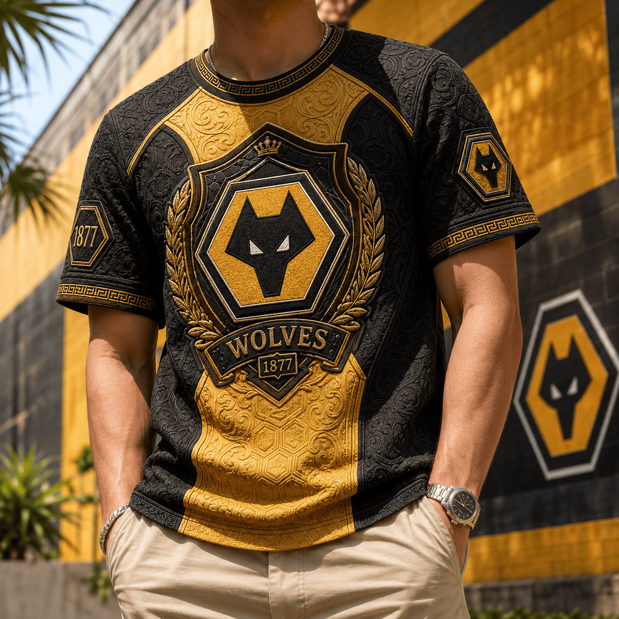 PREMIUM WOL 3D EMBOSS SHIRT TTNL