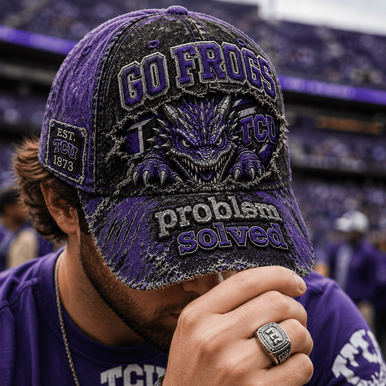 TCU PREMIUM VINTAGE CAP TTNL