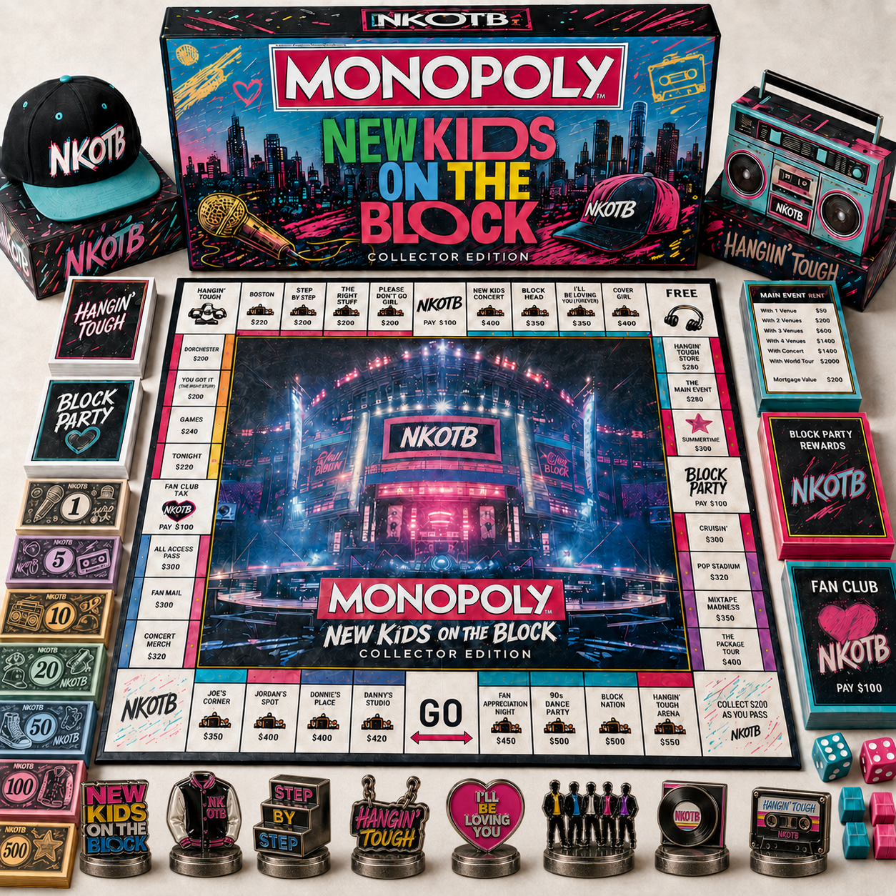 Premium NKOTB Board Game TMH