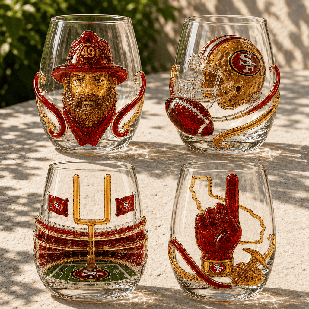 SF49 Stemless Glass Cup Set TTTT